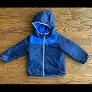 Reversible waterproof fleece jacket